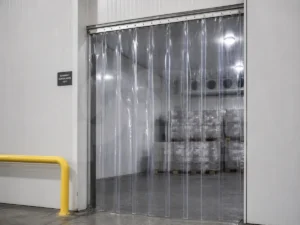 Cortina en banda de pvc polar separación de frio