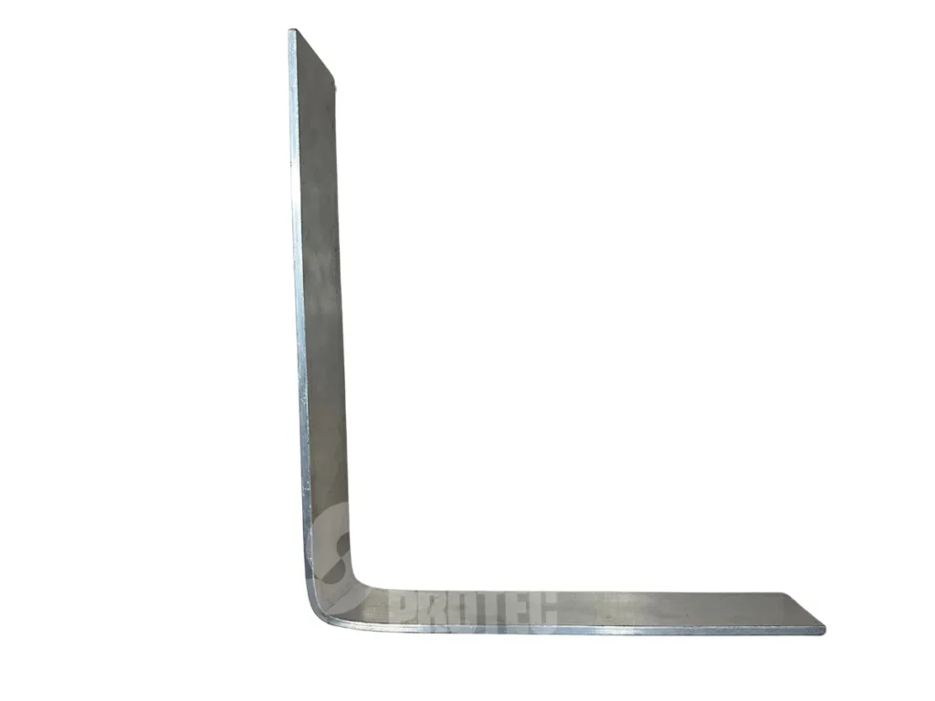 Repuesto soporte en l de aluminio de batea contenedora con soporte en L